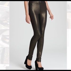Alice + Olivia metallic legging